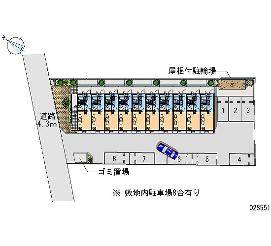 【駐車場】 | レオパレスヴァン | 画像4