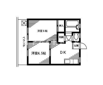 フラッツ王子の間取り