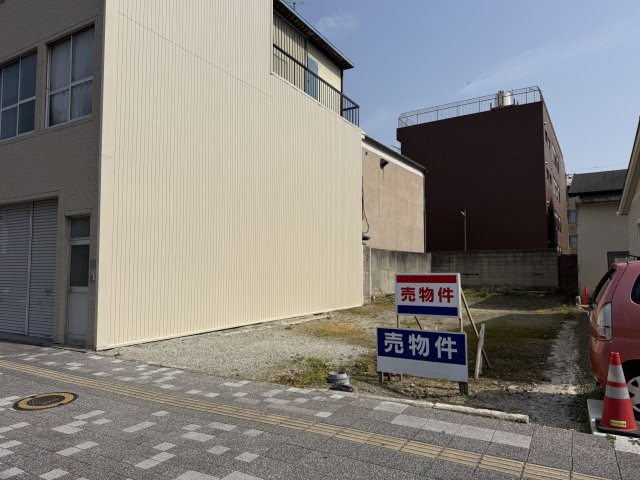 松山市永木町一丁目　土地の外観