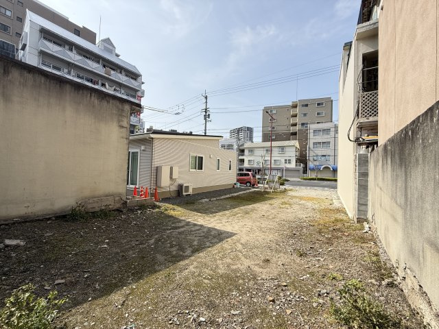 松山市永木町一丁目　土地の外観