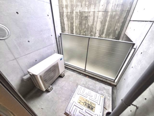 岡本Rd12のバルコニー