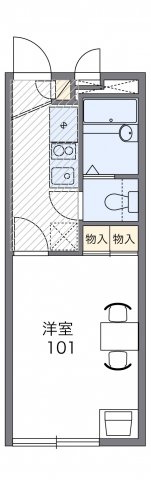 【間取り】 | レオパレスJETSKY | 画像2
