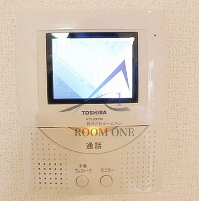 エトス金町のセキュリティ|モニター付きインターホンです。