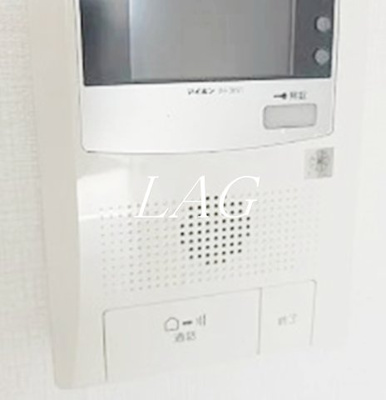 【セキュリティ】 | レジデンスヒルズ | モニター付きインターホンになります。