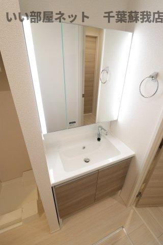 D-SOLACE祐光　Bの洗面所|使いやすい洗面所です
