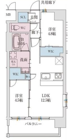 【間取り】 | スプランディッド城東関目