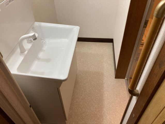 美登里ハイツの洗面所