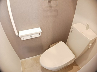 【トイレ】 | メゾングレーヌ勝原Ｂ | コンパクトで使いやすいトイレです