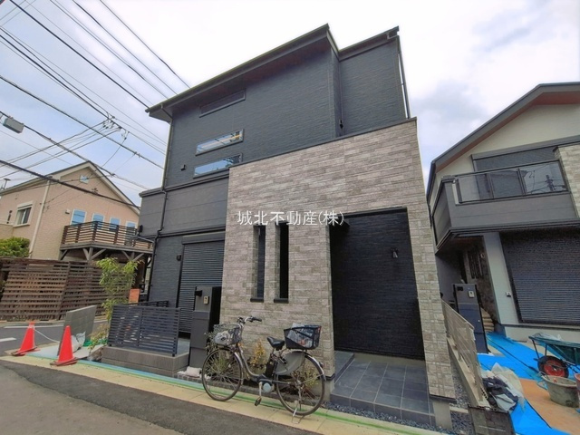 練馬区桜台5丁目 全3棟 A号棟の外観|堂々完成につきご内覧いただけます