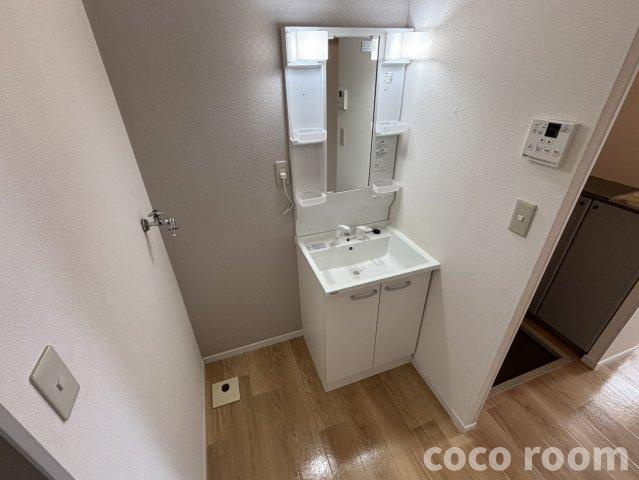 サンビレッジエリカB棟の洗面所