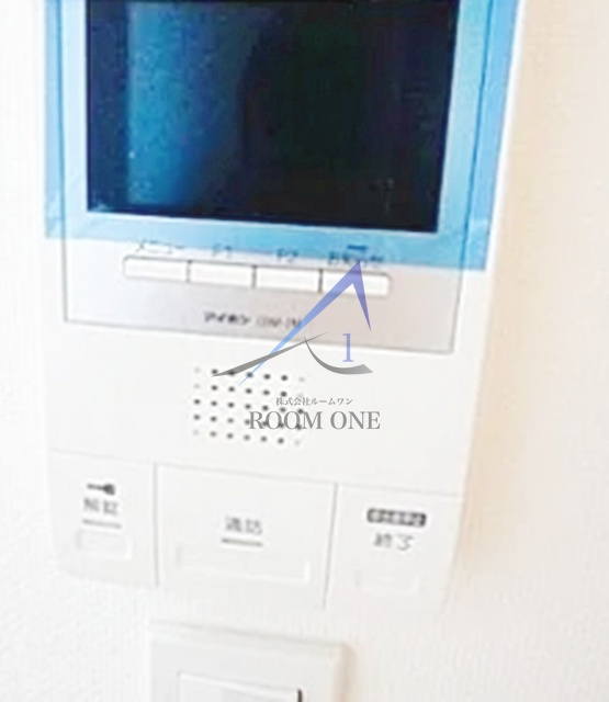 ノンナ　ティーのセキュリティ|モニター付きインターホンです。