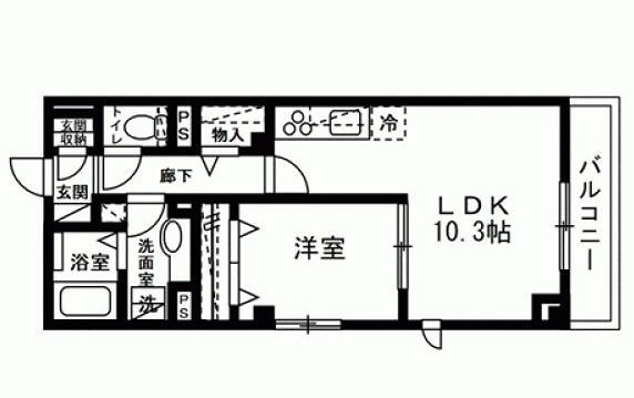 Skye Thiraの間取り|間取りです。