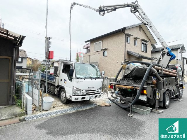 近江八幡市安養寺町　第2期　新築一戸建ての外観|現在建築中！落ち着いた街並みで新生活を始めることが出来そう！周辺の物件も併せてご紹介させて頂きます！