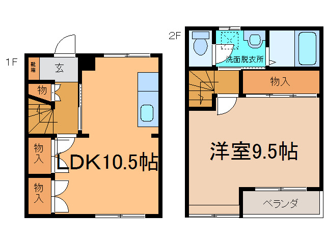 メゾンドジャスパの間取り