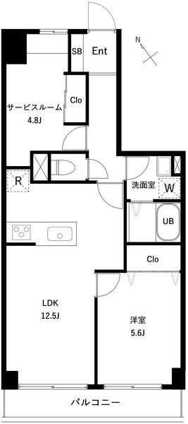 ＰＡＲＫ　ＭＯＤＥＲＮ西葛西の間取り