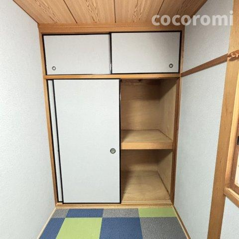 大利町リノベ戸建の収納