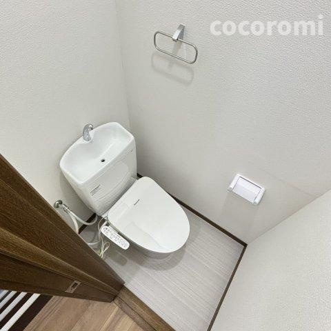 大利町リノベ戸建のトイレ