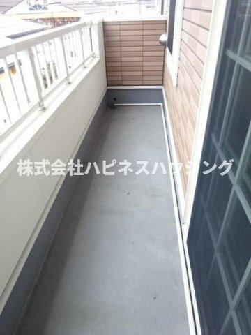 グランツ豊四季のバルコニー