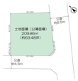 西柴3丁目土地　『東南・南西角地』×『敷地面積約63坪の整形地』の画像