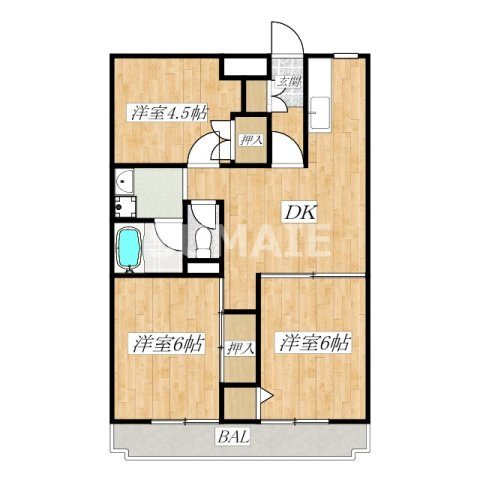グリーンヒル櫛引の間取り|間取りです！