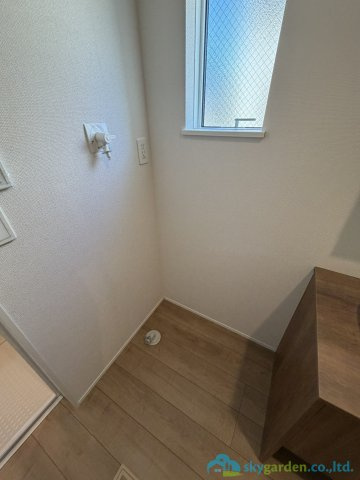 大磯町国府新宿第1期　新築戸建　全5棟5号棟のランドリースペース
