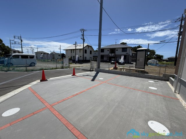 大磯町国府新宿第1期　新築戸建　全5棟5号棟の駐車場