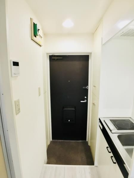 ニューハイム早稲田の玄関