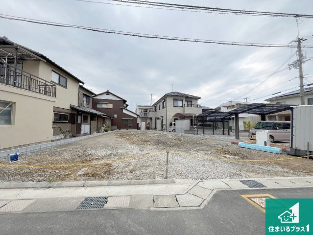 姫路市網干区垣内南町　第2期　新築一戸建ての外観|周辺は落ち着いた街並みの住宅地！子育てがしやすい住環境です！まだ未完成ですが、現地でしかわからない事もございます。是非一度ご覧ください。