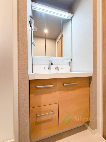 ミニカムマンションの独立洗面台|独立洗面化粧台