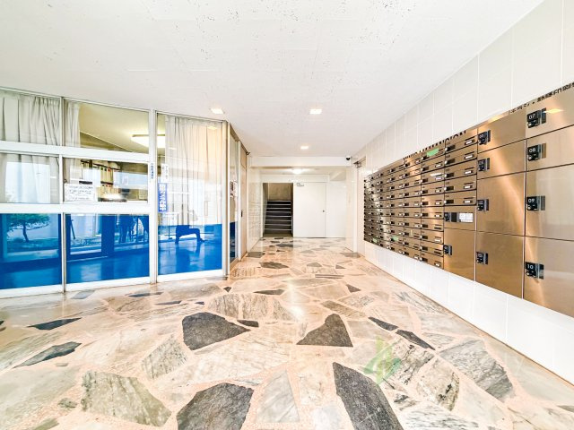ミニカムマンションのロビー|エントランスホール
