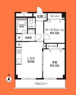 【間取り】 | ミニカムマンション