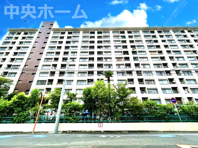 牡丹町住宅の外観|外観。ペットの飼育可能マンションです。