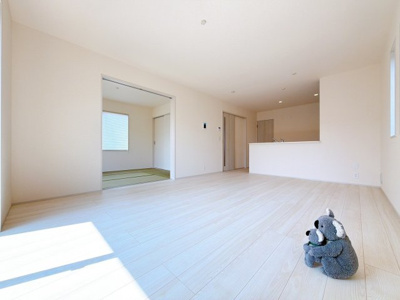 【居間・リビング】 | 伊勢崎市国定町　新築住宅 | くつろぎと会話が生まれる、心地よい時間をお過ごしください。