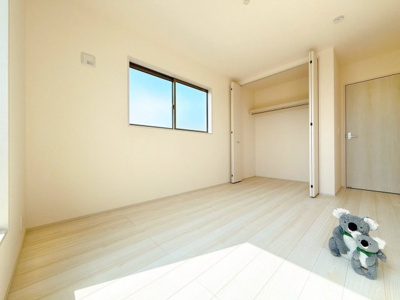 【洋室】 | 伊勢崎市国定町　新築住宅 | 「どんな家具を置こうかな」とワクワクする。好みのこだわりのお部屋にしてじぶんだけの部屋でゆったりと寛げます。
