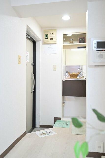 ライオンズマンションときわ台第２の玄関