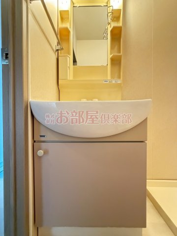アク―ル　B棟の洗面所|脱衣スペースもあります