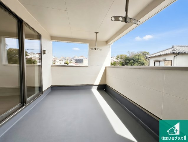 明石市大久保町谷八木　第6期　新築一戸建てのバルコニー|日当たりのよいバルコニー！お部屋が開放的に！