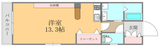 【間取り】 | ビューテラス西堀端