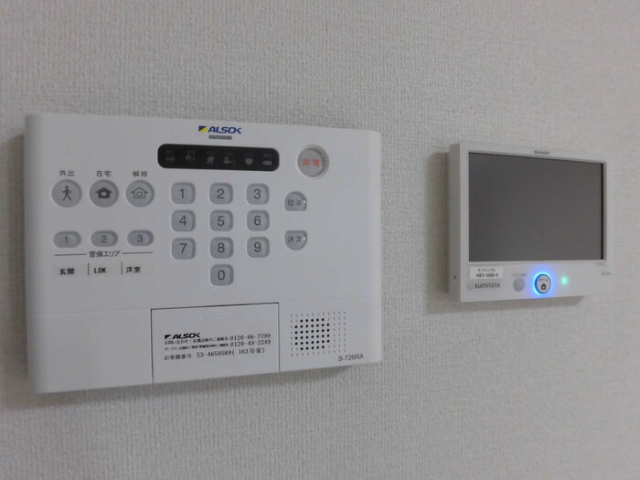 D－ROOM清水新地のセキュリティ