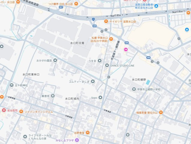 ★10(月)～16(日)現地見学可能！★甲賀市水口町日電　全2邸の地図