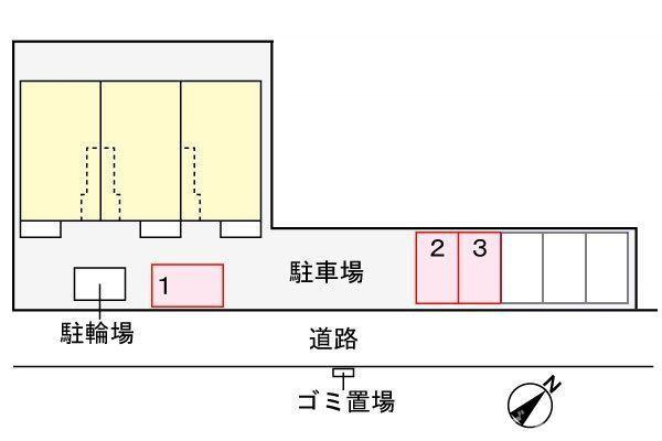 メゾン初富の区画図