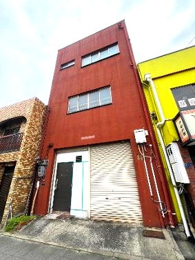 杭全６丁目住居付き店舗の外観