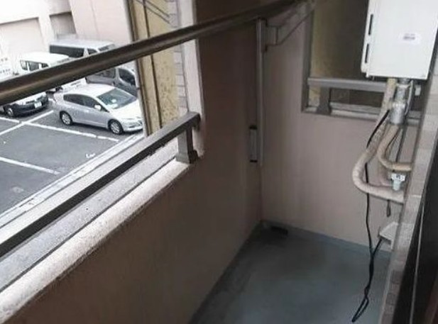 台東区台東１丁目の賃貸マンションのバルコニー