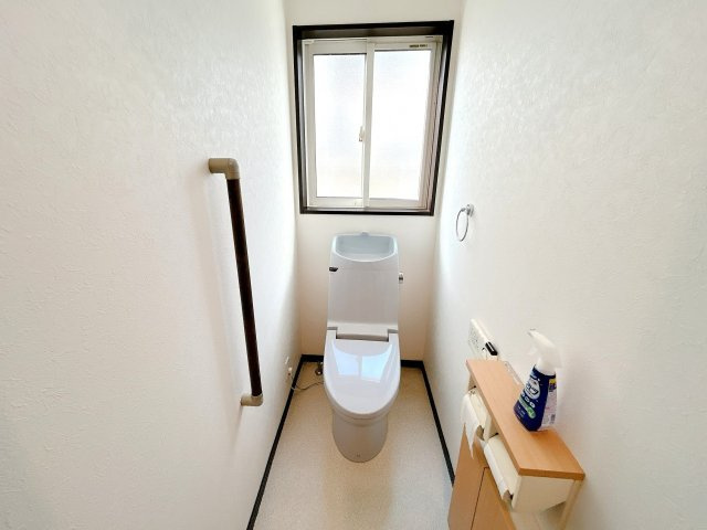 いわき市【鹿島町米田】　のトイレ|落ち着いた色調のトイレです
