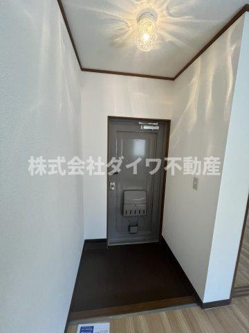 池田ハイツ88の玄関