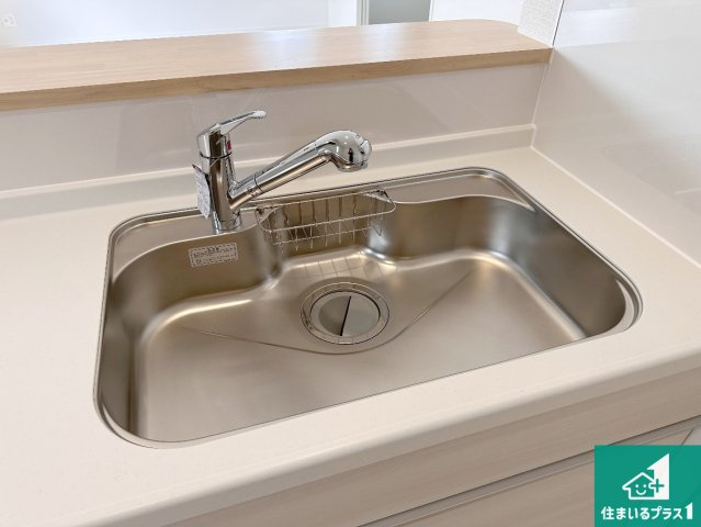 明石市大久保町谷八木　第6期　新築一戸建ての設備|広々としたシンクで食器洗いも楽々！