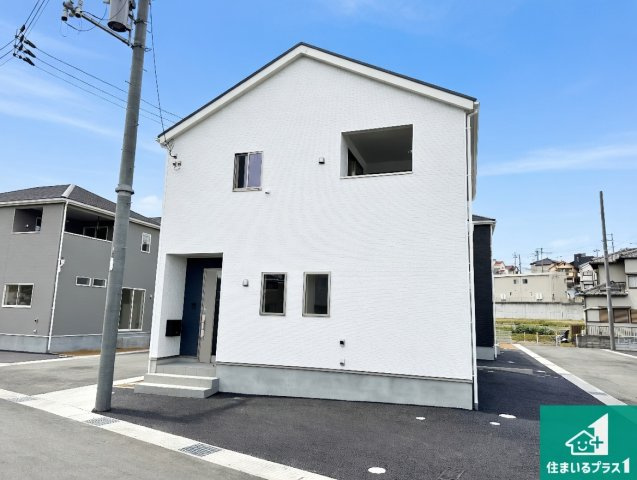 明石市大久保町谷八木　第6期　新築一戸建ての外観|お客様に長く安心して住んでいだだける事にこだわった家づくり！住んでからのアフターサービスにもしっかりと取り組んでいます！