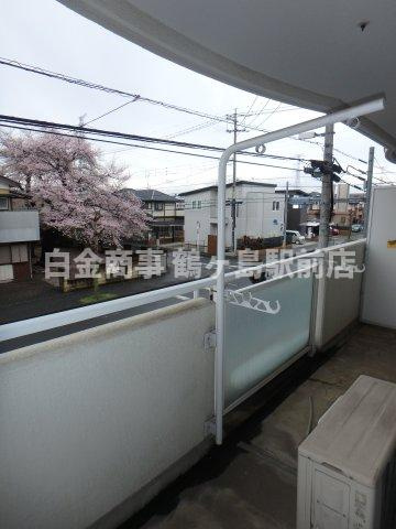 アークパレスのバルコニー