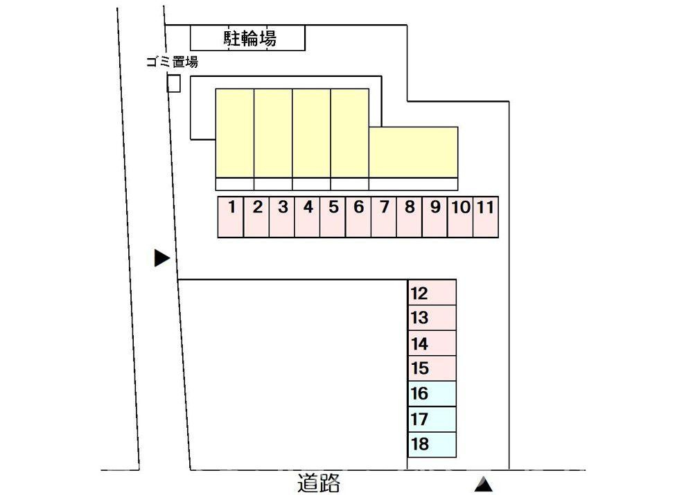 フィオーレの区画図