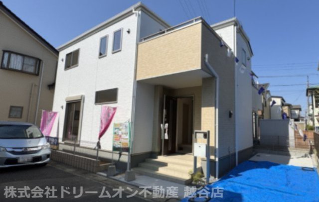 越谷市大泊新築戸建ての外観